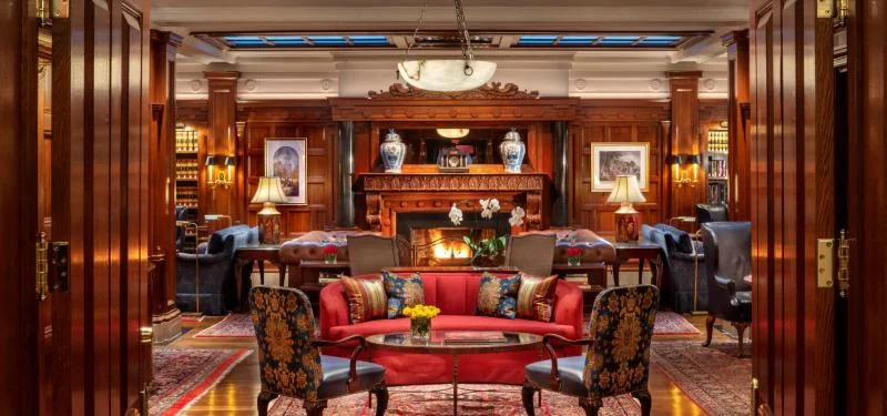 Club spaces at The Penn Club of New York.