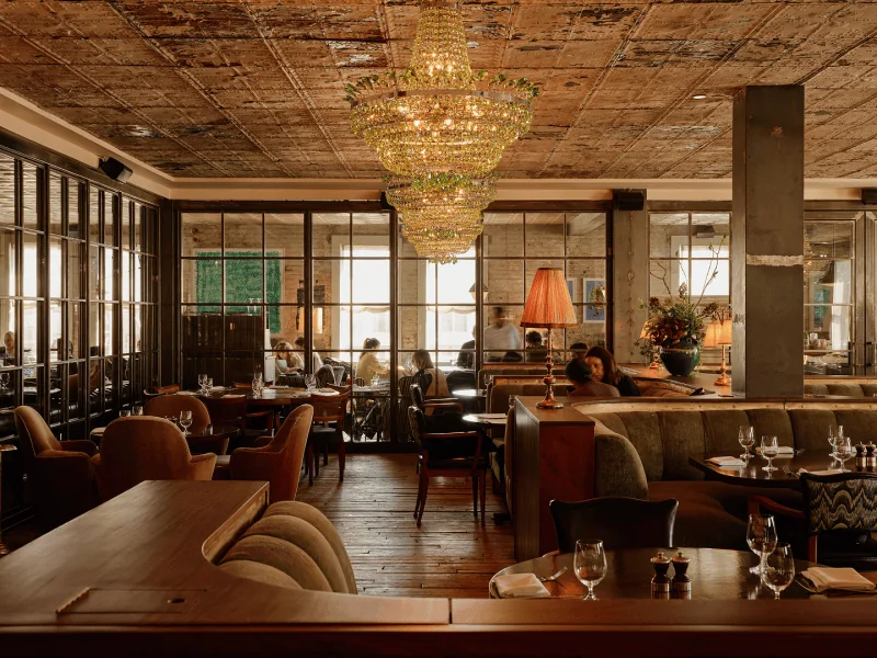 Inside Soho House New York.