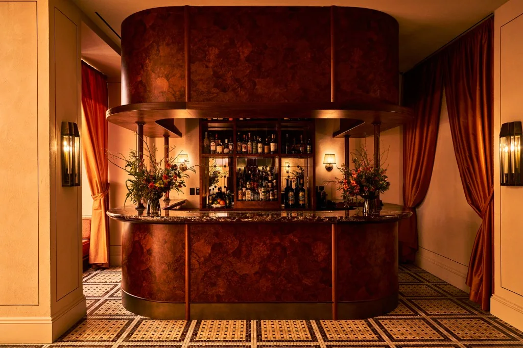 The bar at The Twenty Two New York