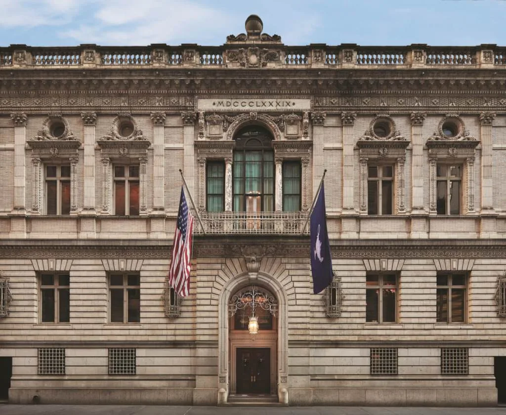 Exterior of the Century Association clubhouse in Manhattan