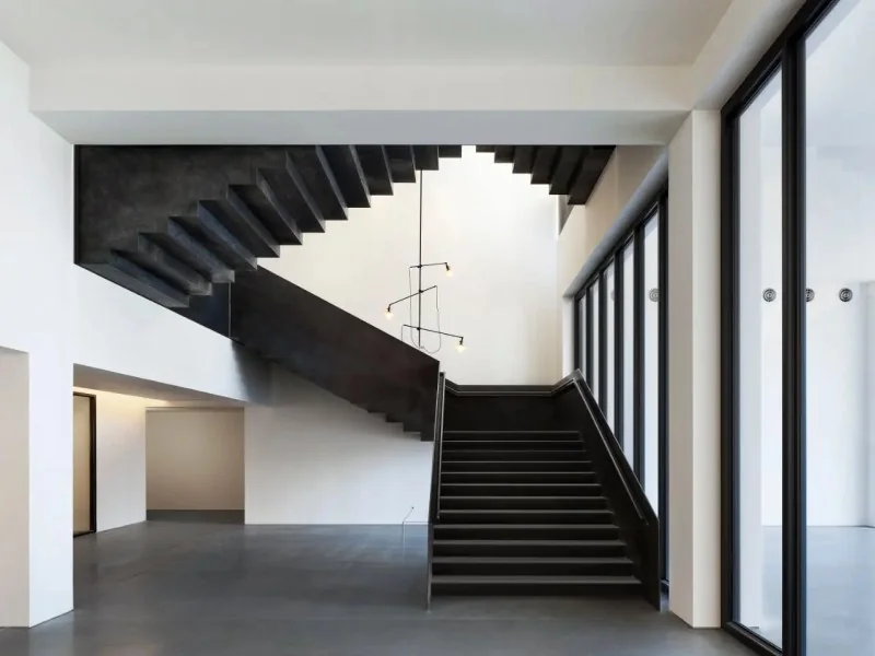 Inside Spring Place, Tribeca.